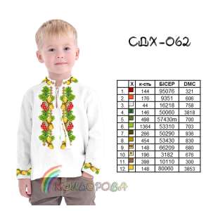 Сорочка дитяча (хлопчики 5-10 років) СДХ-062